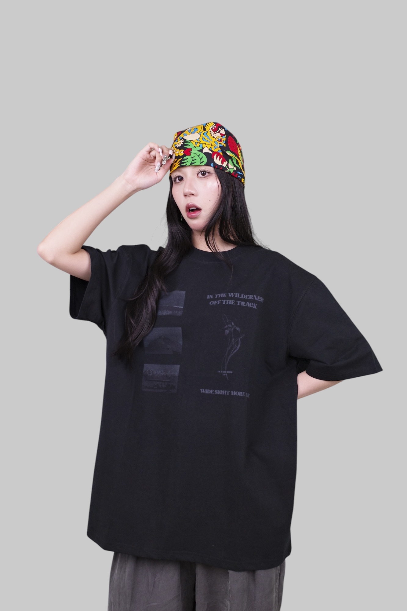 『Always_Good』戶外攝影 印花 短T