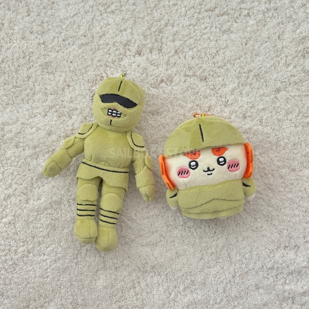 #現貨供應  🇯🇵日本 吉伊卡哇 鎧甲系列 風獅爺 吊飾娃娃