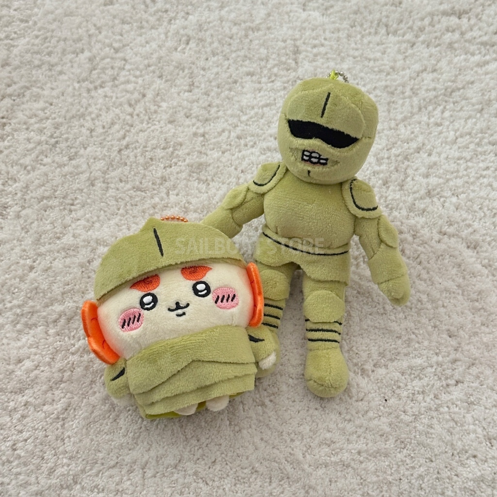 #現貨供應  🇯🇵日本 吉伊卡哇 鎧甲系列 風獅爺 吊飾娃娃