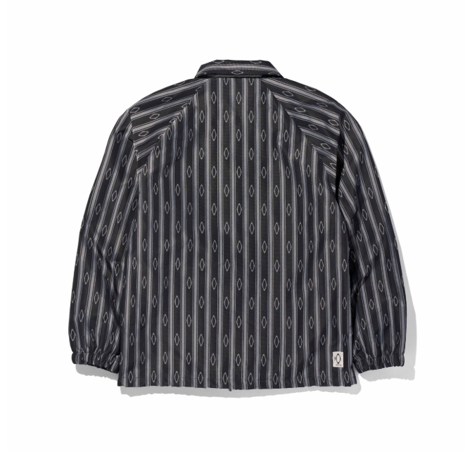 Mischief  MSCHF  許光漢、秀智愛牌 /  JACQUARD COACH JACKET_BLACK 緹花夾克黑色 / AUG25