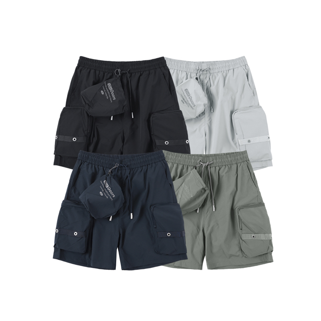 附收納 輕裝戶外快乾短褲｜Breeze Utility Shorts LJ-701