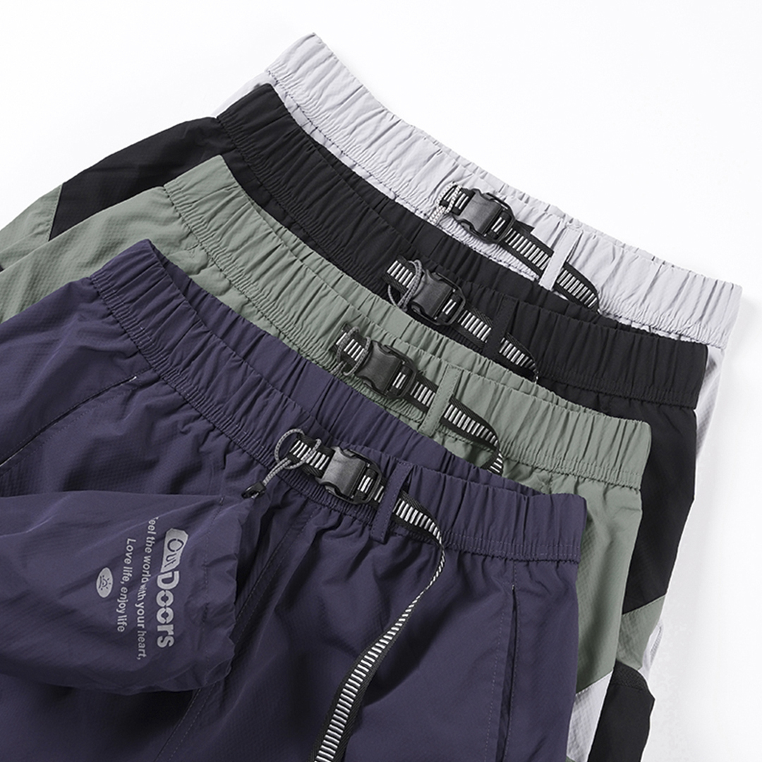 附收納 撞色輕便速乾短褲｜Breeze Utility Shorts LJ-710