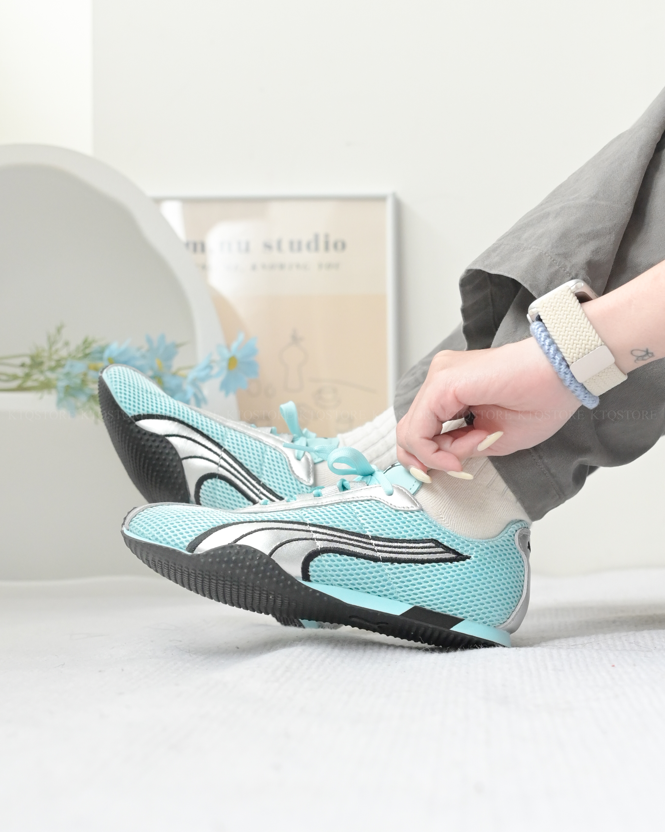 KTQ STORE ‧ Puma H-Street OG "Safe Lake Silver" 湖水藍 403692-04