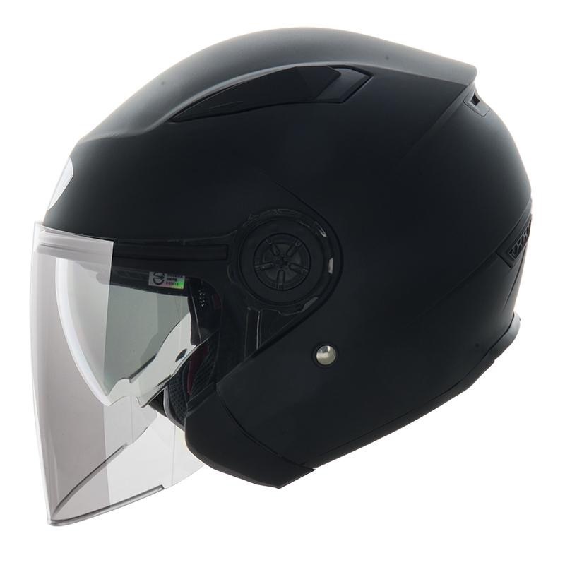 THH T335素色 平光黑 3/4罩式