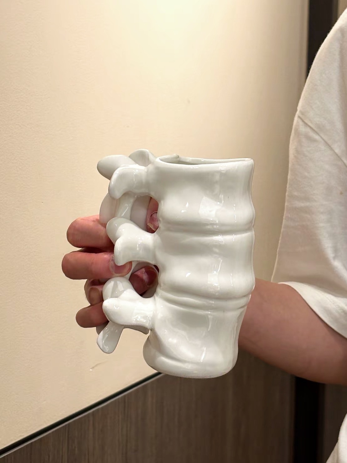 食夢者 脊椎 造型水杯 陶瓷 350ml