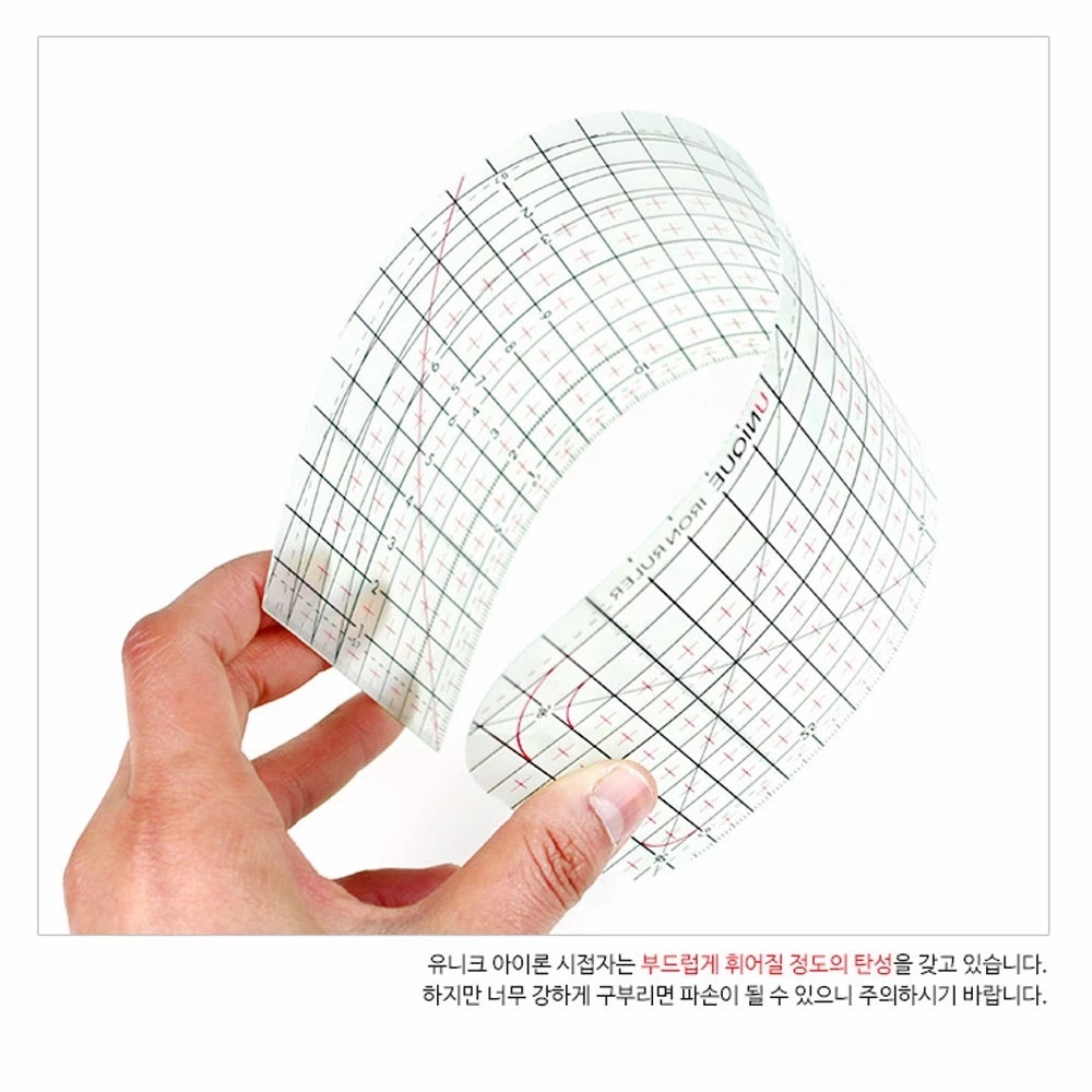 【韓國知名品牌】 UNIQUE 熨斗尺10*30