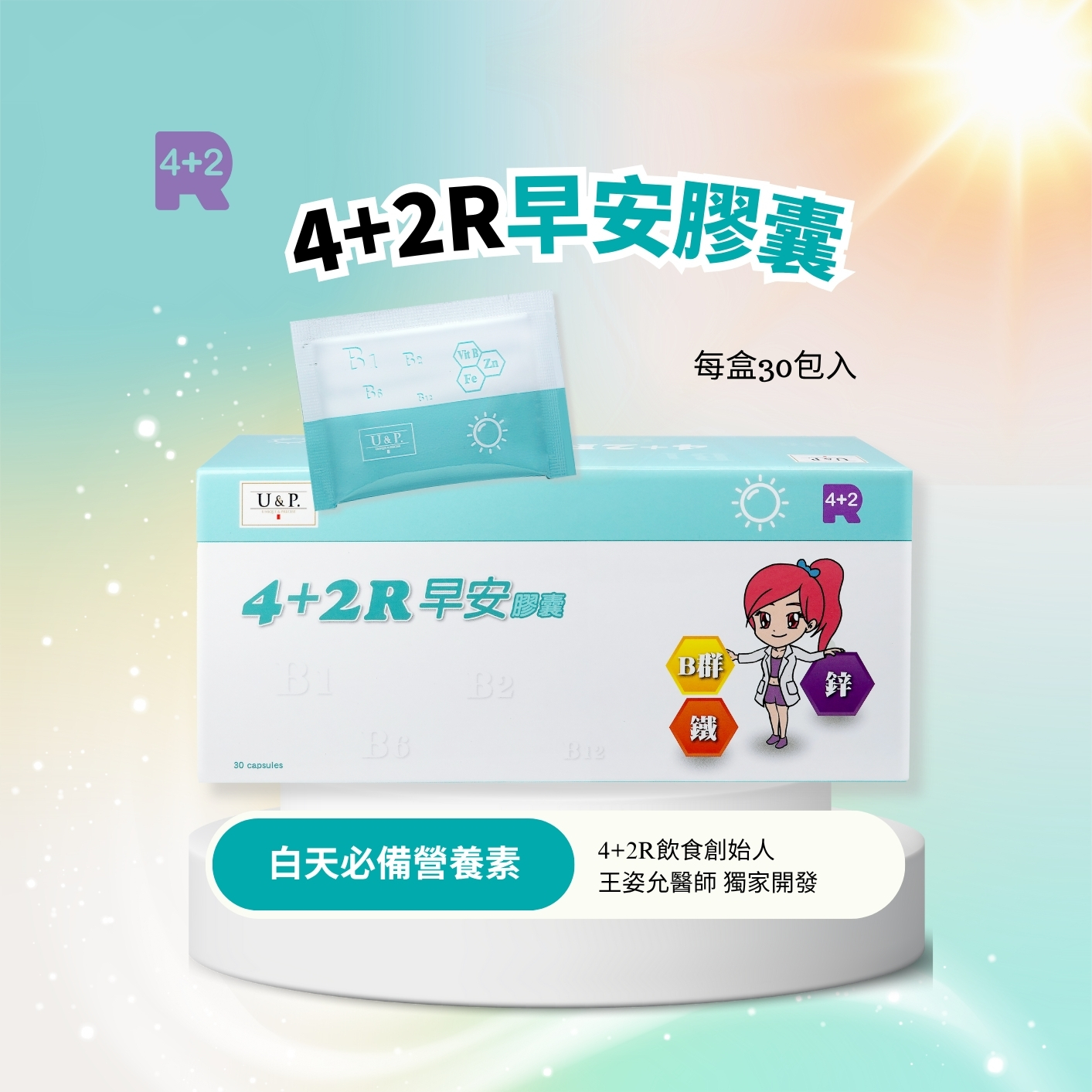 白天必備營養素-早安膠囊