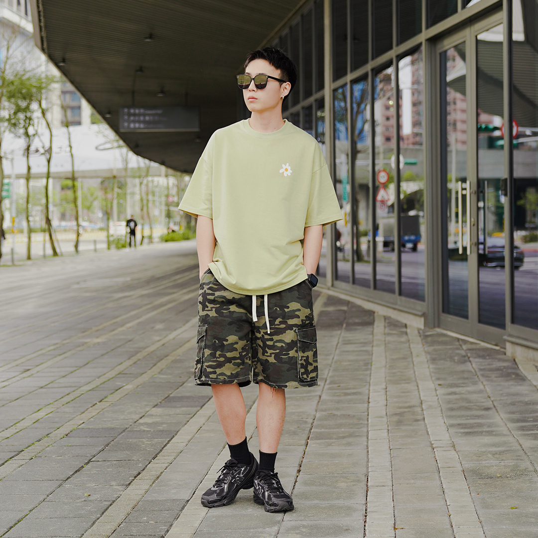 Work 軍魂 迷彩工作短褲 LJ-2530