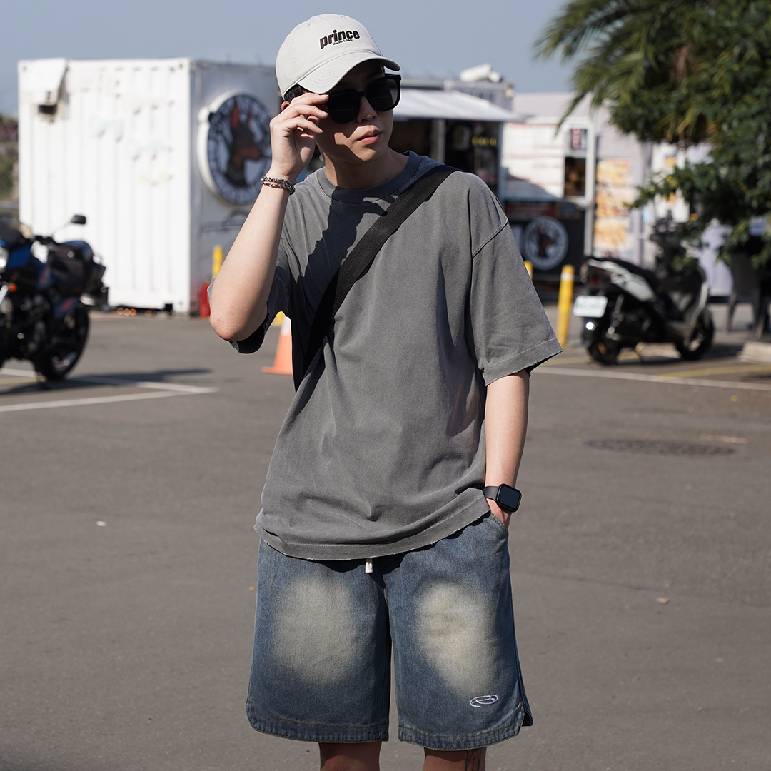 夏季水洗短袖Tee LJ-025 NB