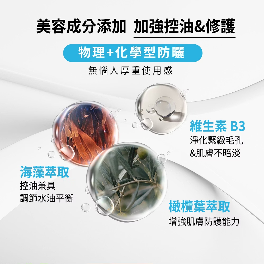 Dr.Hsieh達特醫 全效控油防曬CC液(膚色) SPF50 50ml