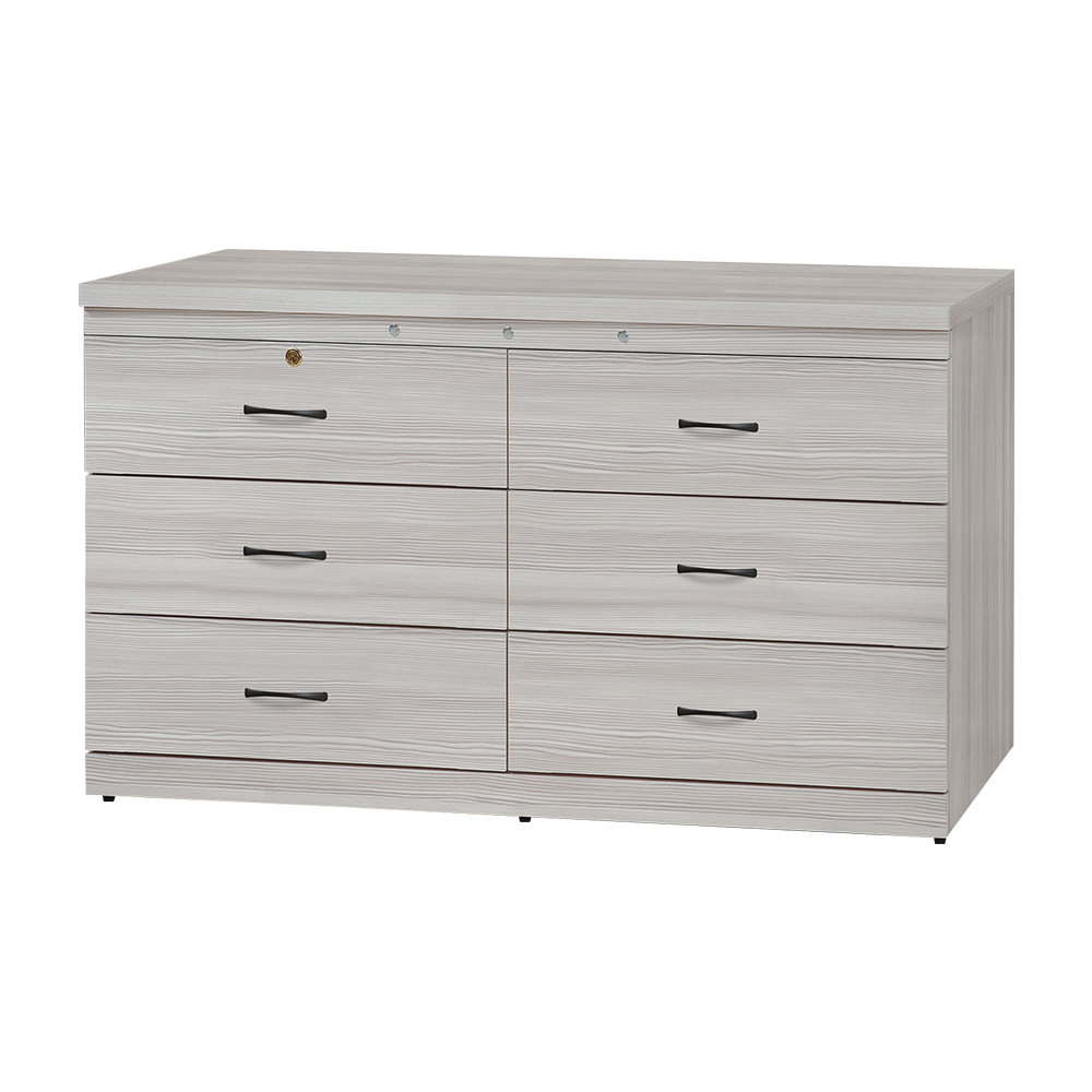 卡瓦亞4尺六斗櫃/六抽收納櫃/置物櫃