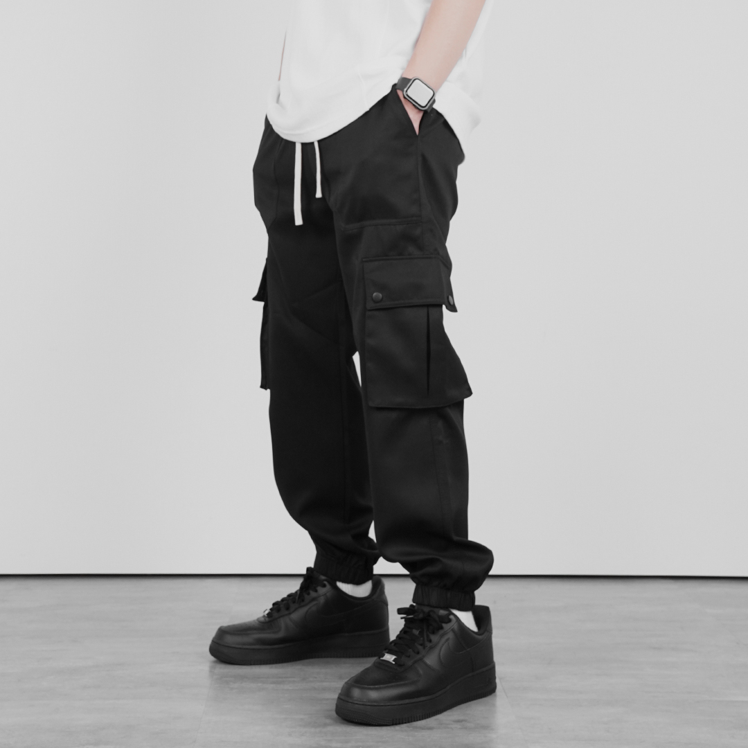 收納束口工裝褲｜LJ-2098