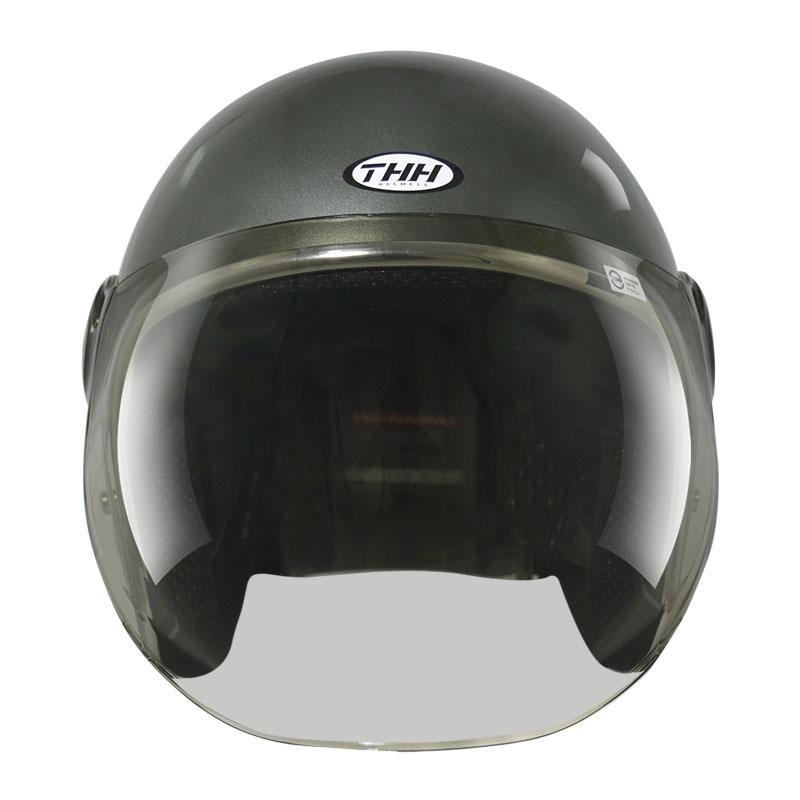 THH T311N 素色 卡其綠 3/4罩