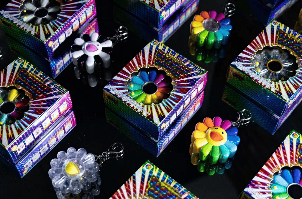 Takashi Murakami Flower GO WALK 2｜七彩雷射特別版・收藏展示款