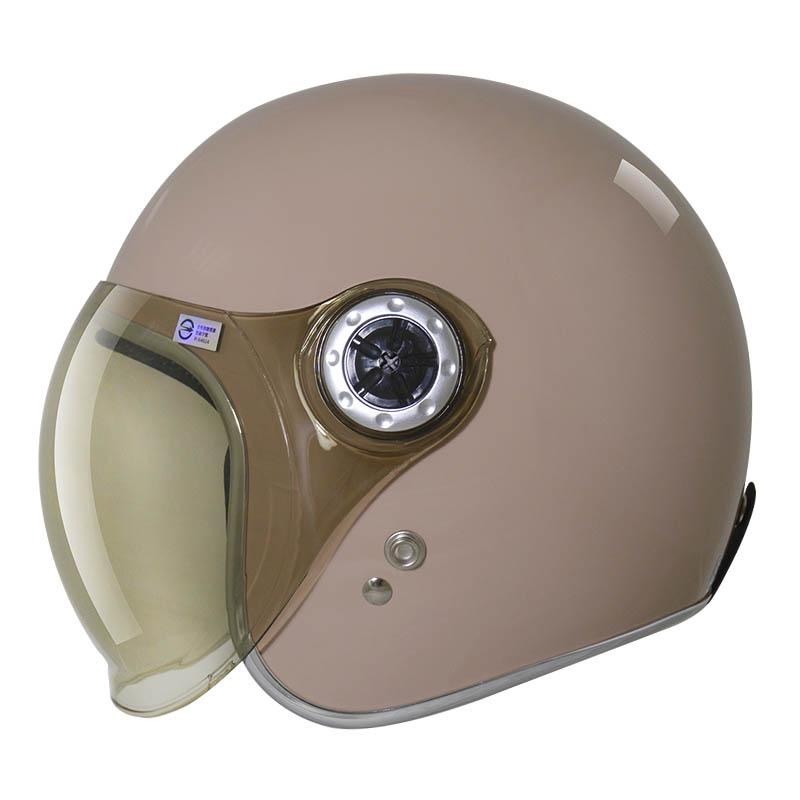 THH T311N 素色 焦糖拿鐵 3/4罩