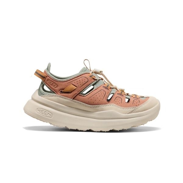 【KEEN】WK450 SANDAL 女款 沙色/黑色/粉橘
