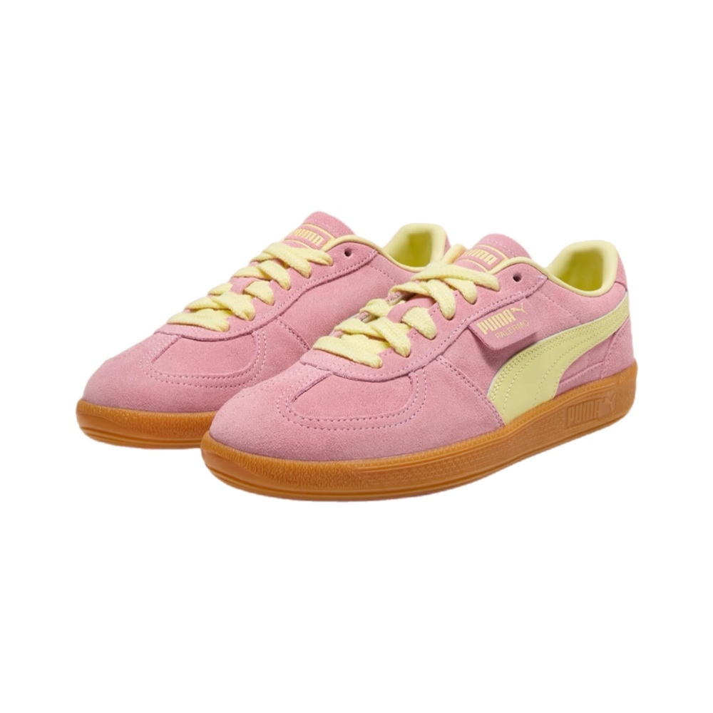 PUMA PALERMO 桃紅 黃 休閒鞋 德訓鞋 彪馬 女鞋 396463-62