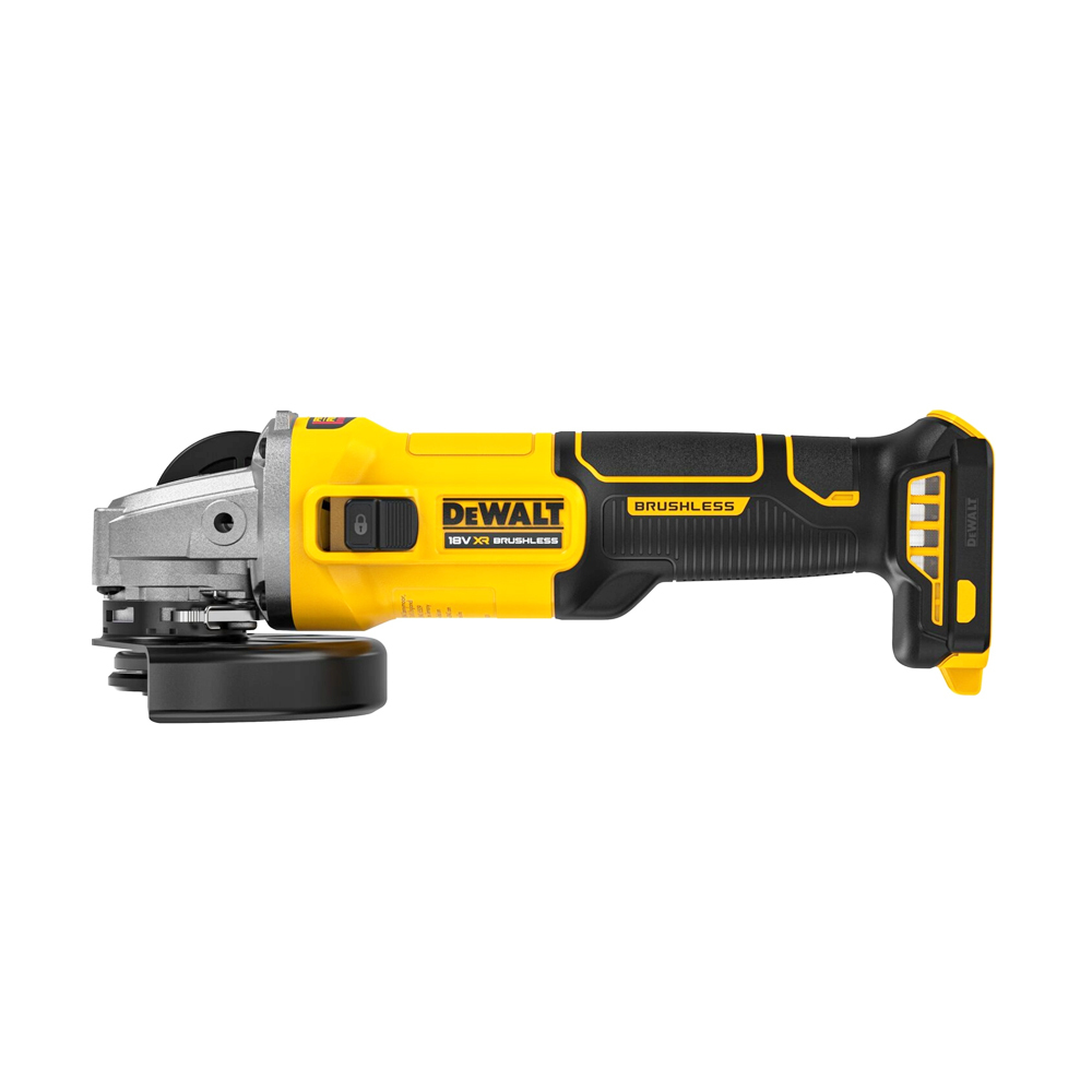 ＊中崙五金【附發票】得偉 DEWALT 18V(20V)無刷4吋砂輪機(側開關) DCG407N (單機) DCG407