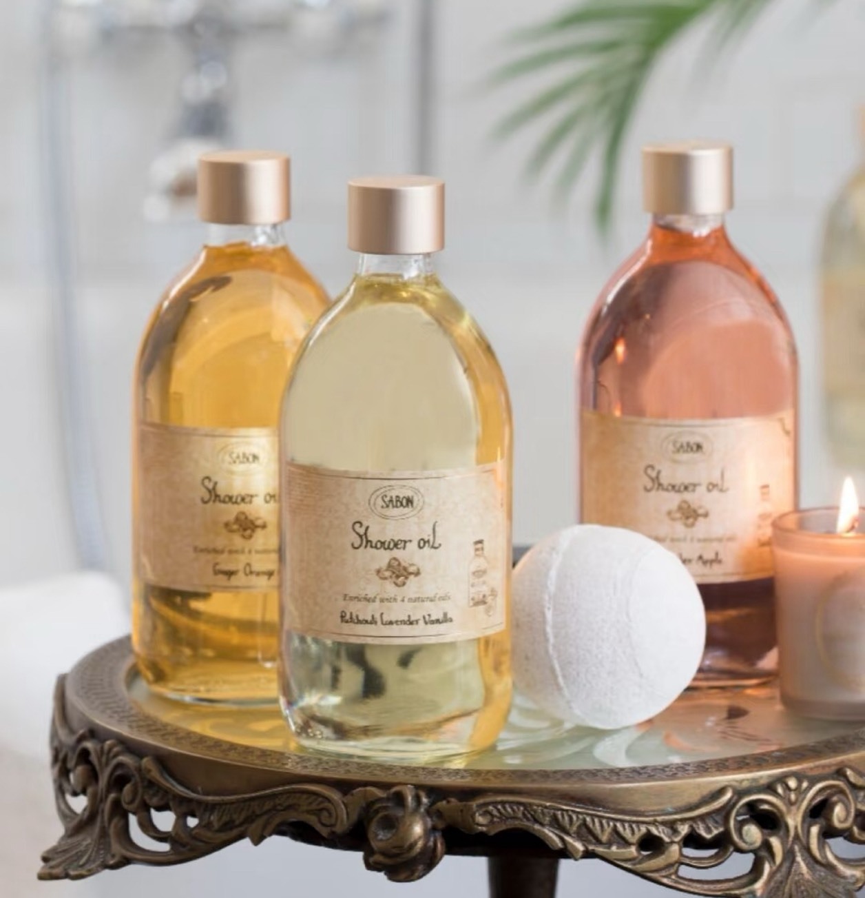 📦預購 Sabon-沐浴油500ml 附贈押頭🎁