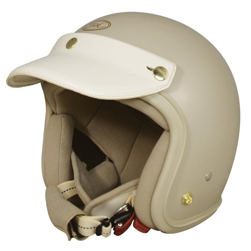 THH FH357 素色 啞光奶茶灰 3/4罩式