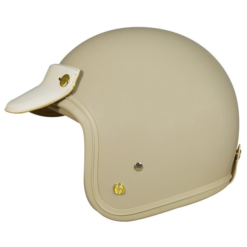 THH FH357 素色 啞光奶茶灰 3/4罩式