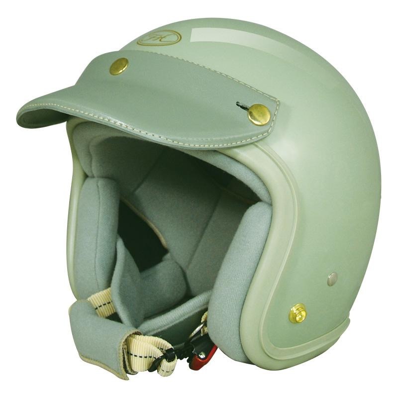 THH FH357 素色 牛油果綠 3/4罩式