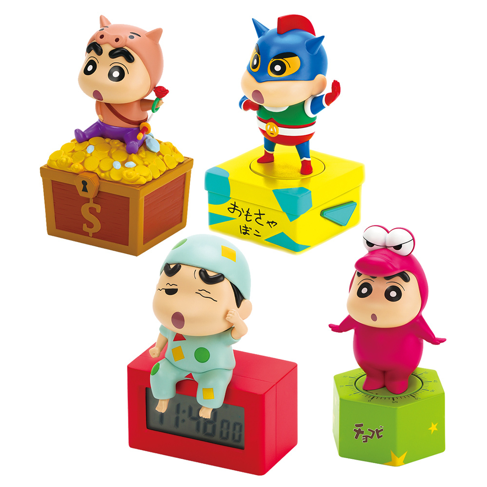 蠟筆小新-經典變裝功能公仔 隨機一盒