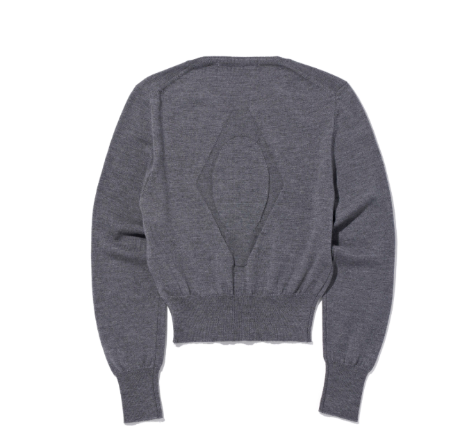 Mischief  MSCHF  許光漢、秀智愛牌 /  V-NECK PULL OVER KNIT TOP_GREY V 領套頭針織上衣 灰色 / AUG25