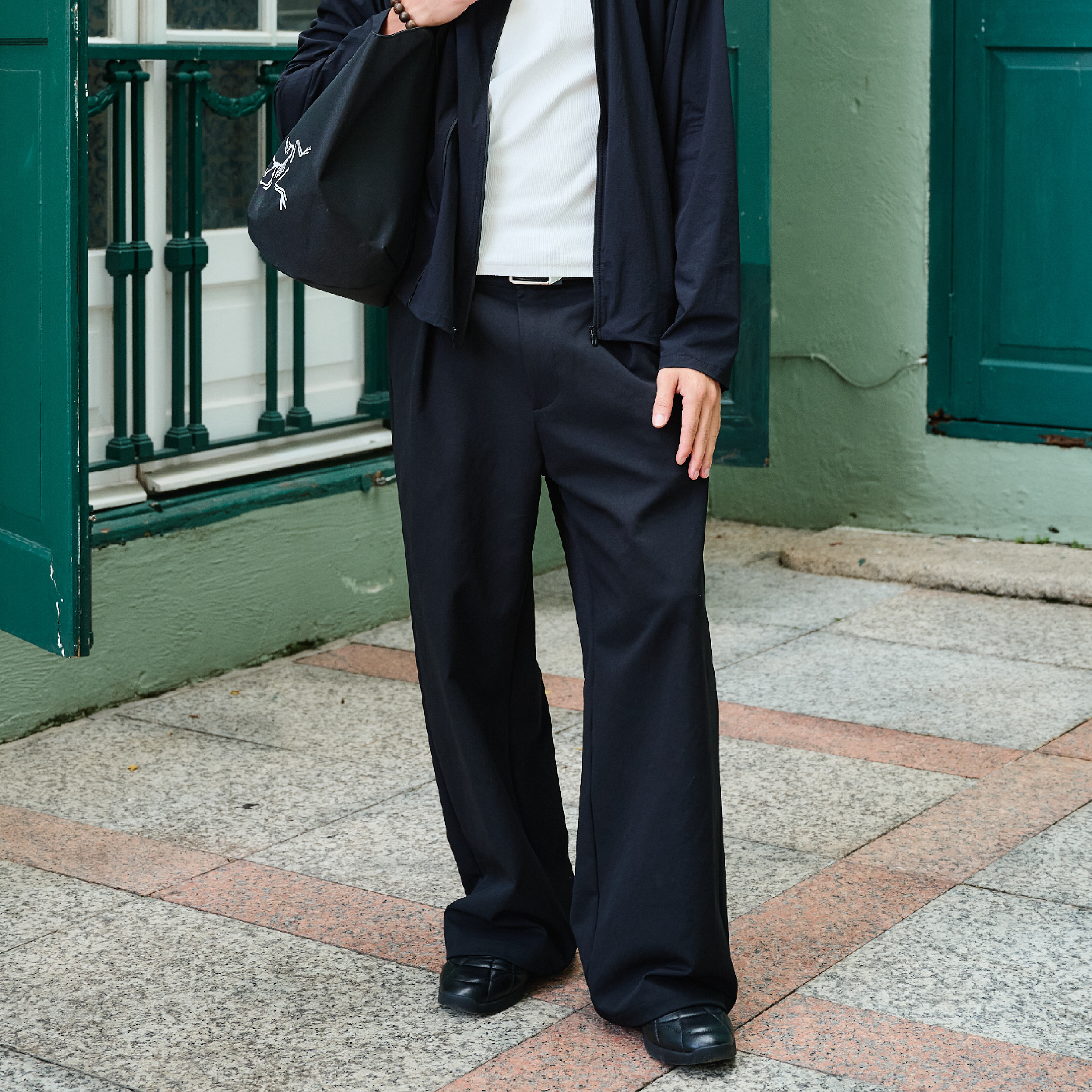 BOHRHOO Wide Leg Suit Pants 寬鬆闊腿 西裝長褲 [BH1045]