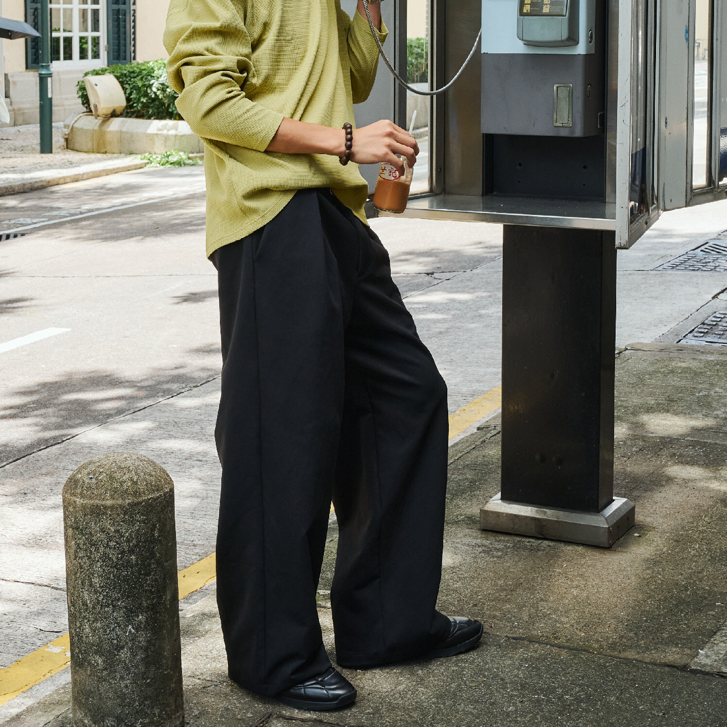 BOHRHOO Wide Leg Suit Pants 寬鬆闊腿 西裝長褲 [BH1045]