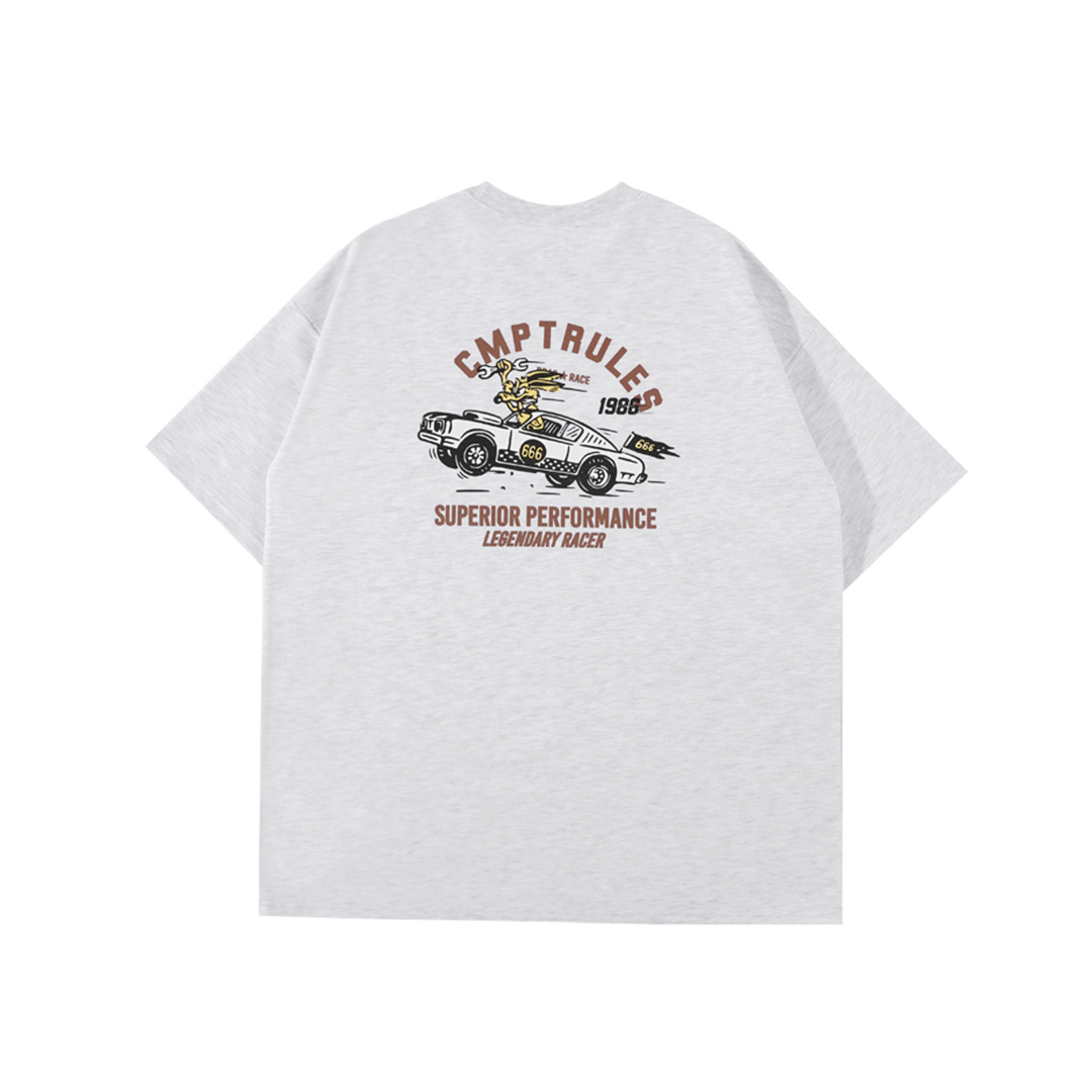 QIAO 戰哥666 極速修車 t-shirt