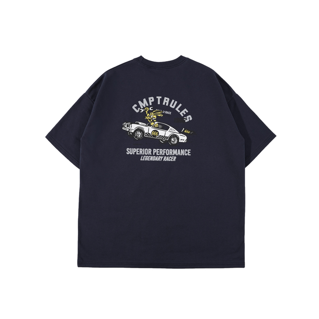 QIAO 戰哥666 極速修車 t-shirt