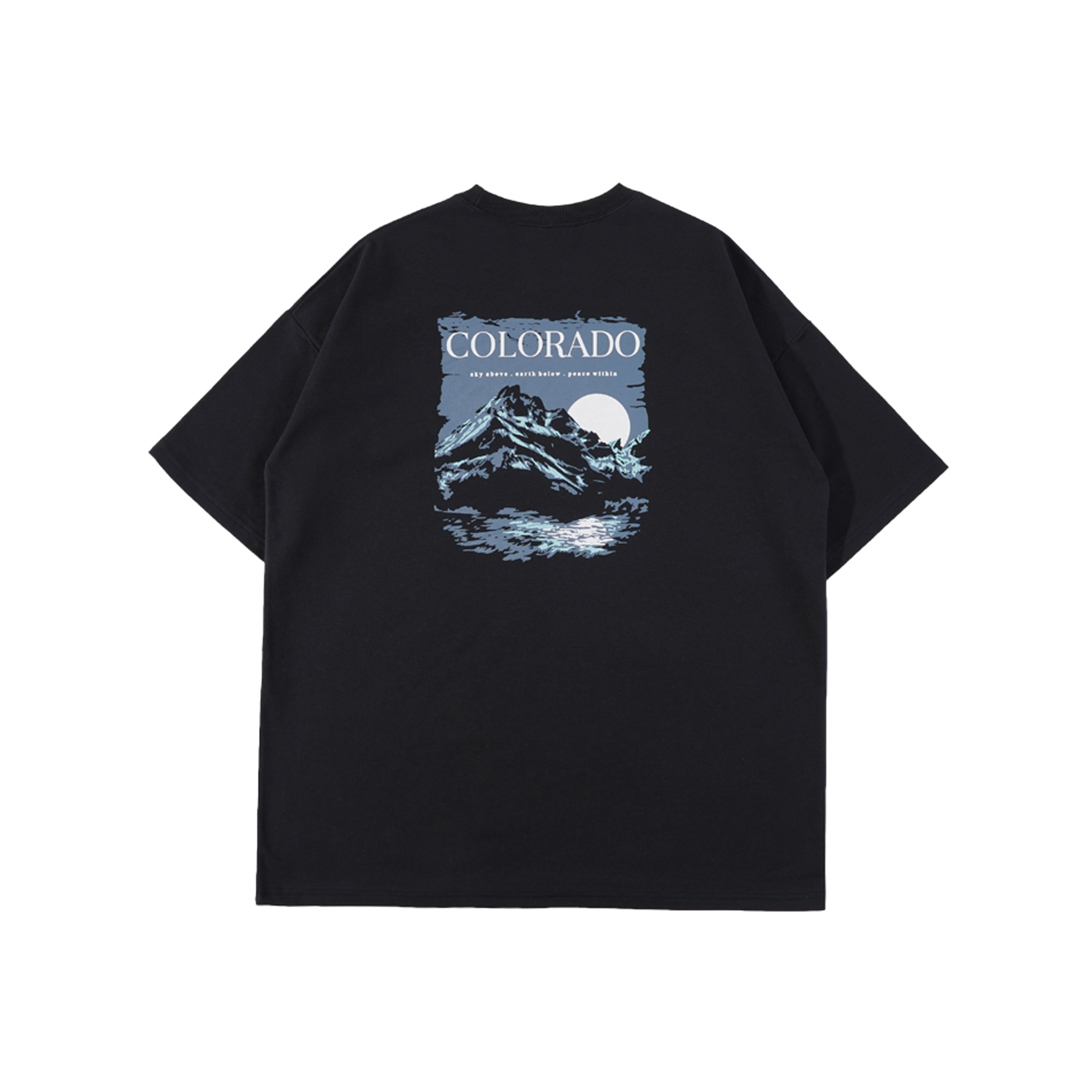 t-shirt COLORADO 靜謐山系短T