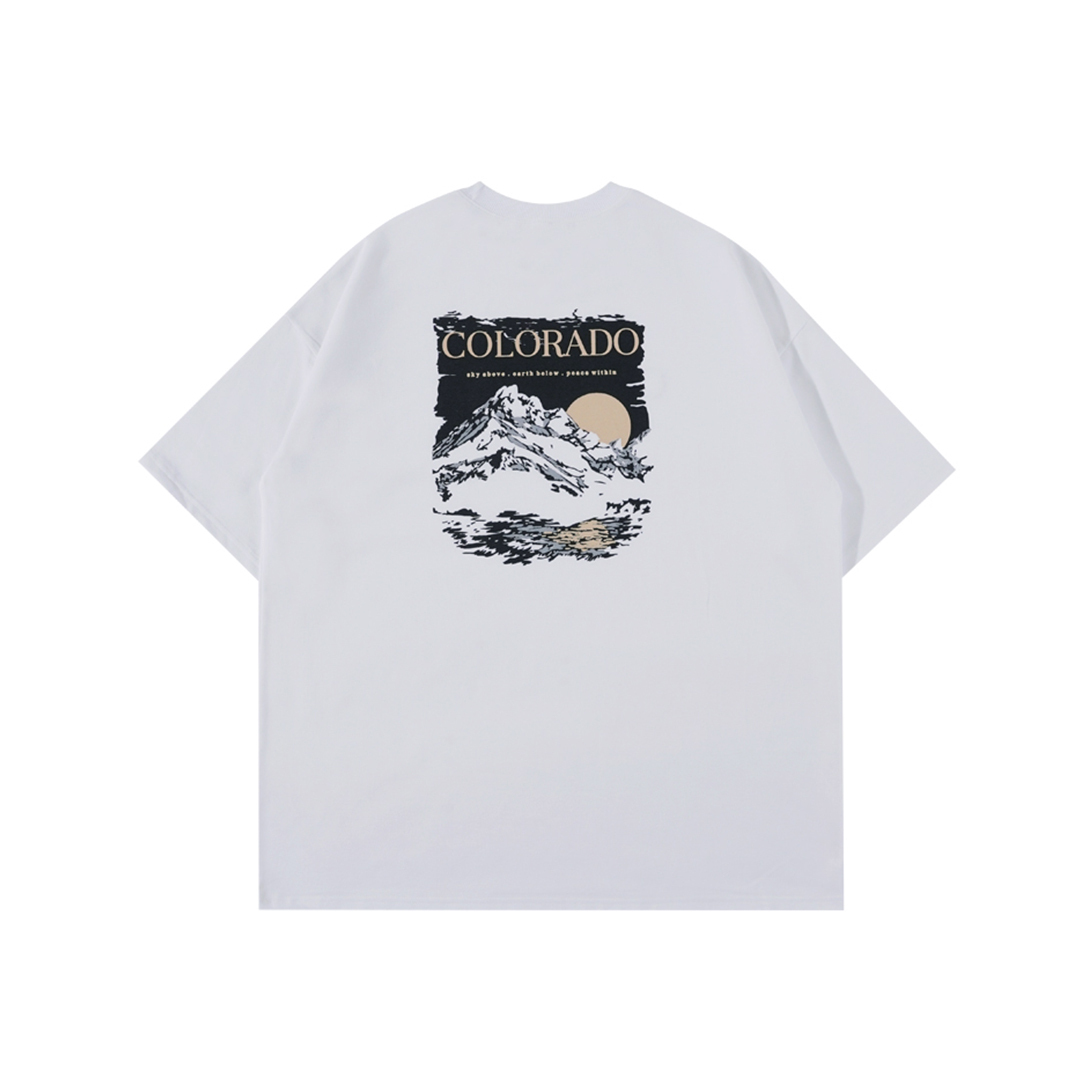 t-shirt COLORADO 靜謐山系短T