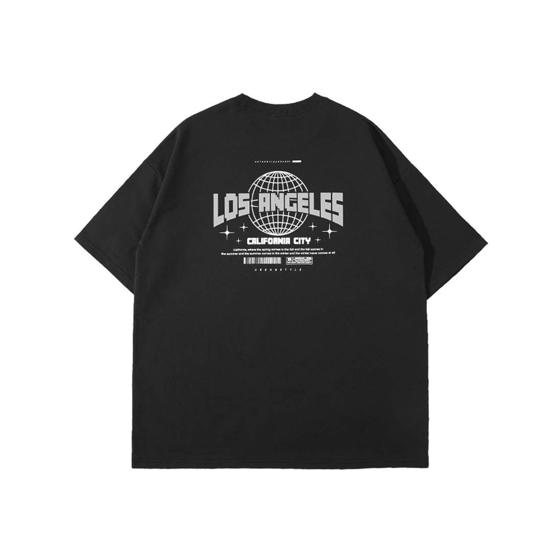 t-shirt 自帶閃耀 LOS ANGELES 反射光短T