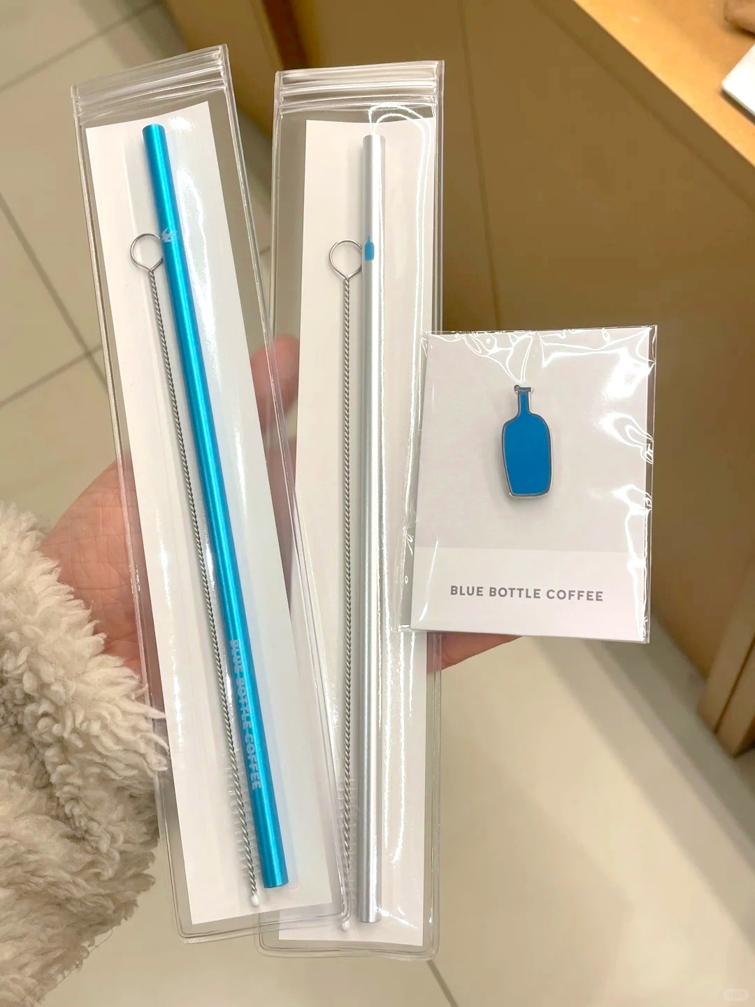 #預購 🇯🇵日本 BLUE BOTTLE 藍瓶 金屬吸管