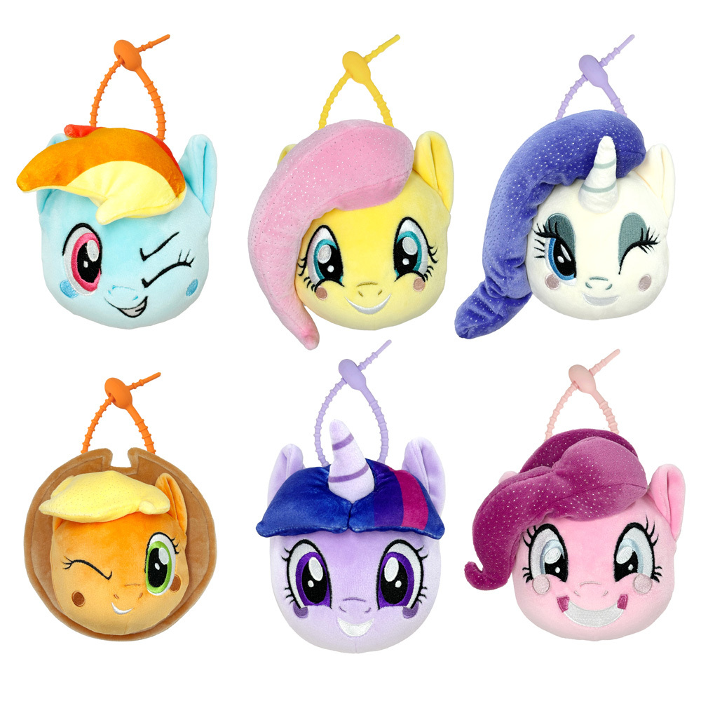 彩虹小馬-捏捏團子絨毛玩偶