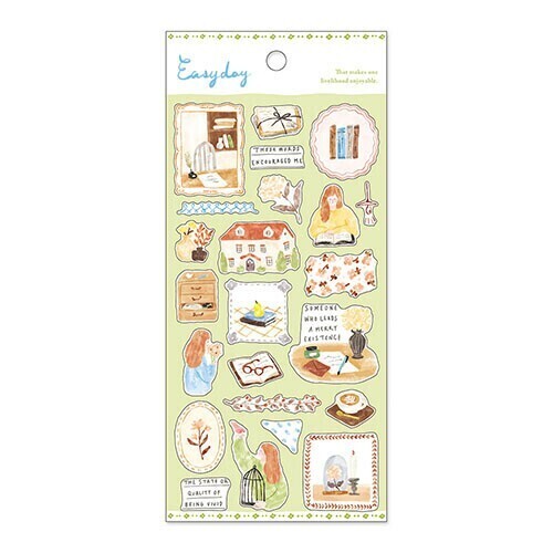MIND WAVE 貼紙: Easy day 82377 stationery