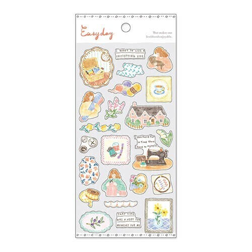 MIND WAVE 貼紙: Easy day 82378 sewing