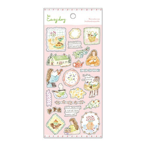 MIND WAVE 貼紙: Easy day 82374 plants