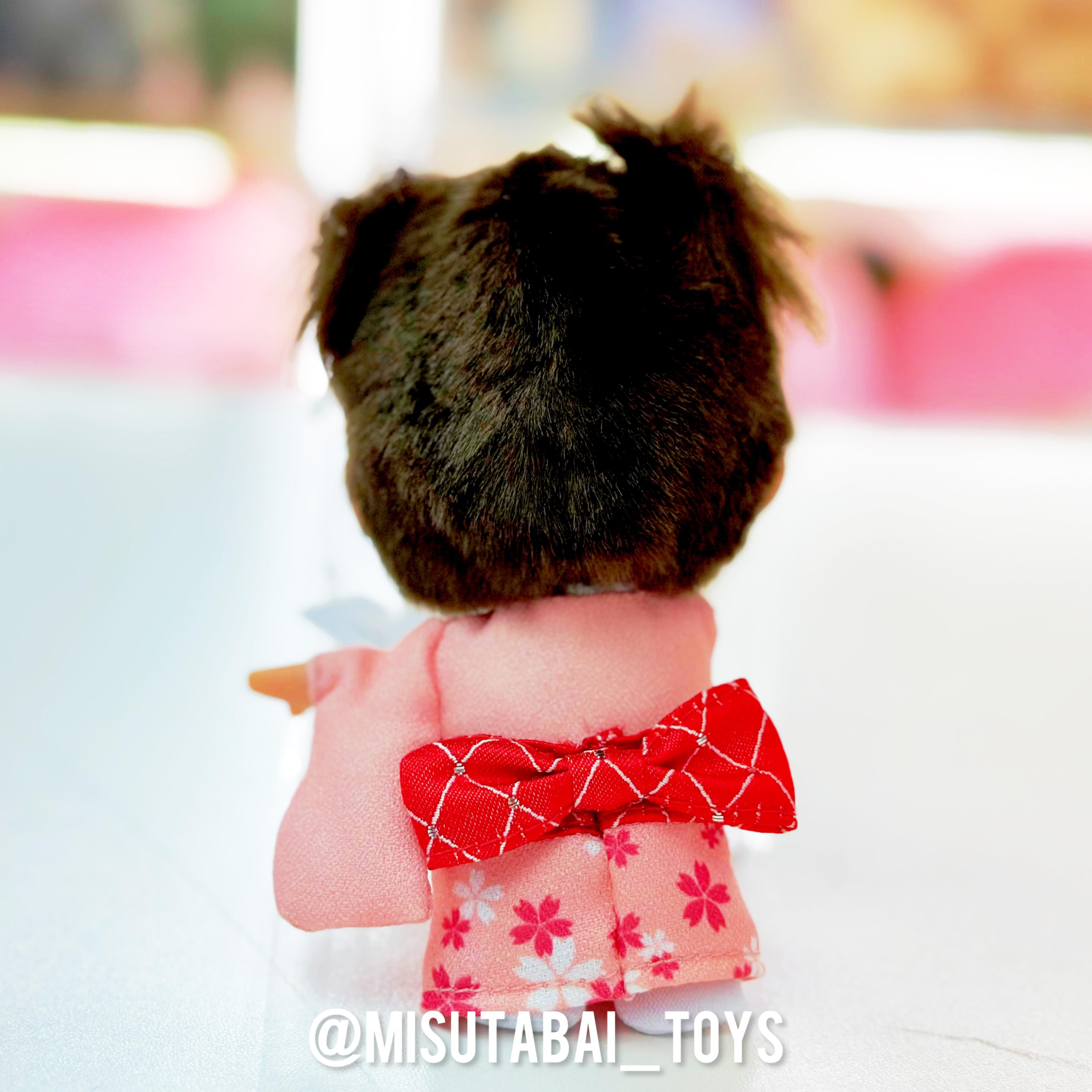 Monchhichi Sakura Kimono Monchhichi Keychain