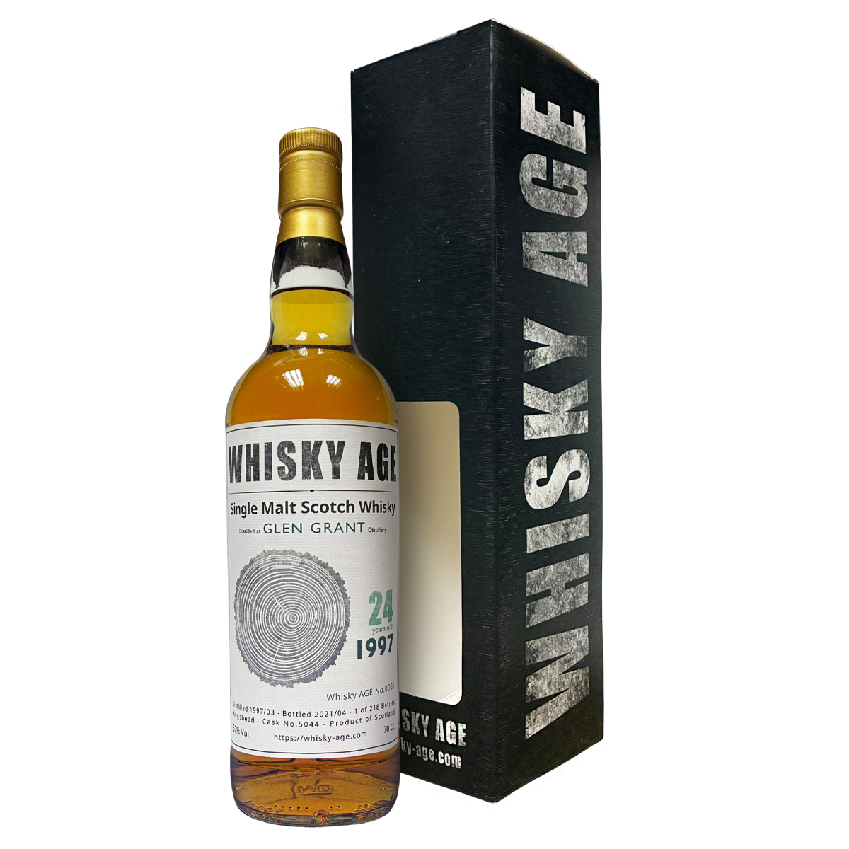 Whisky Age No. 0001 Glen Grant 1997 24 Years Old #5044 52%