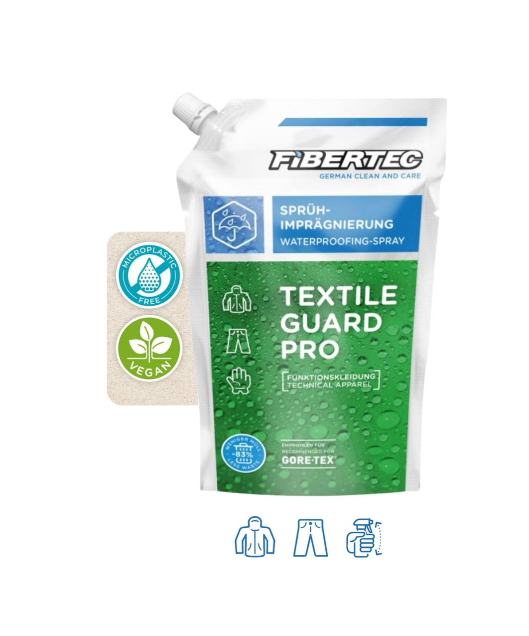 Fibertec Textile Guard Pro 補充包 500ml