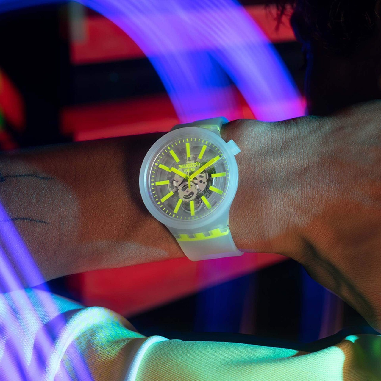 【Swatch】SO27E103 47mm  Modern Watch