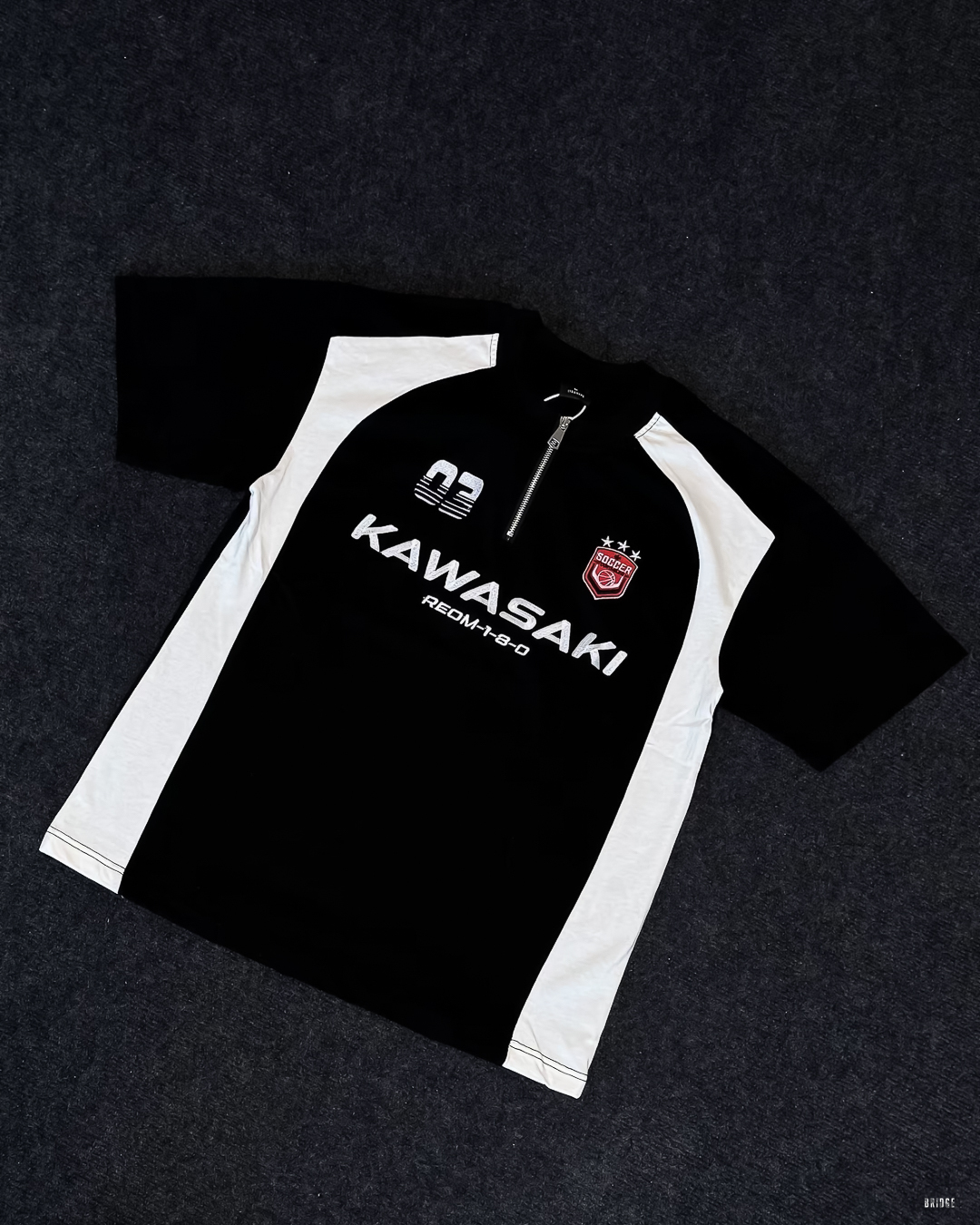 Kawasaki 賽車🏁 刺繡升級版短Ｔ