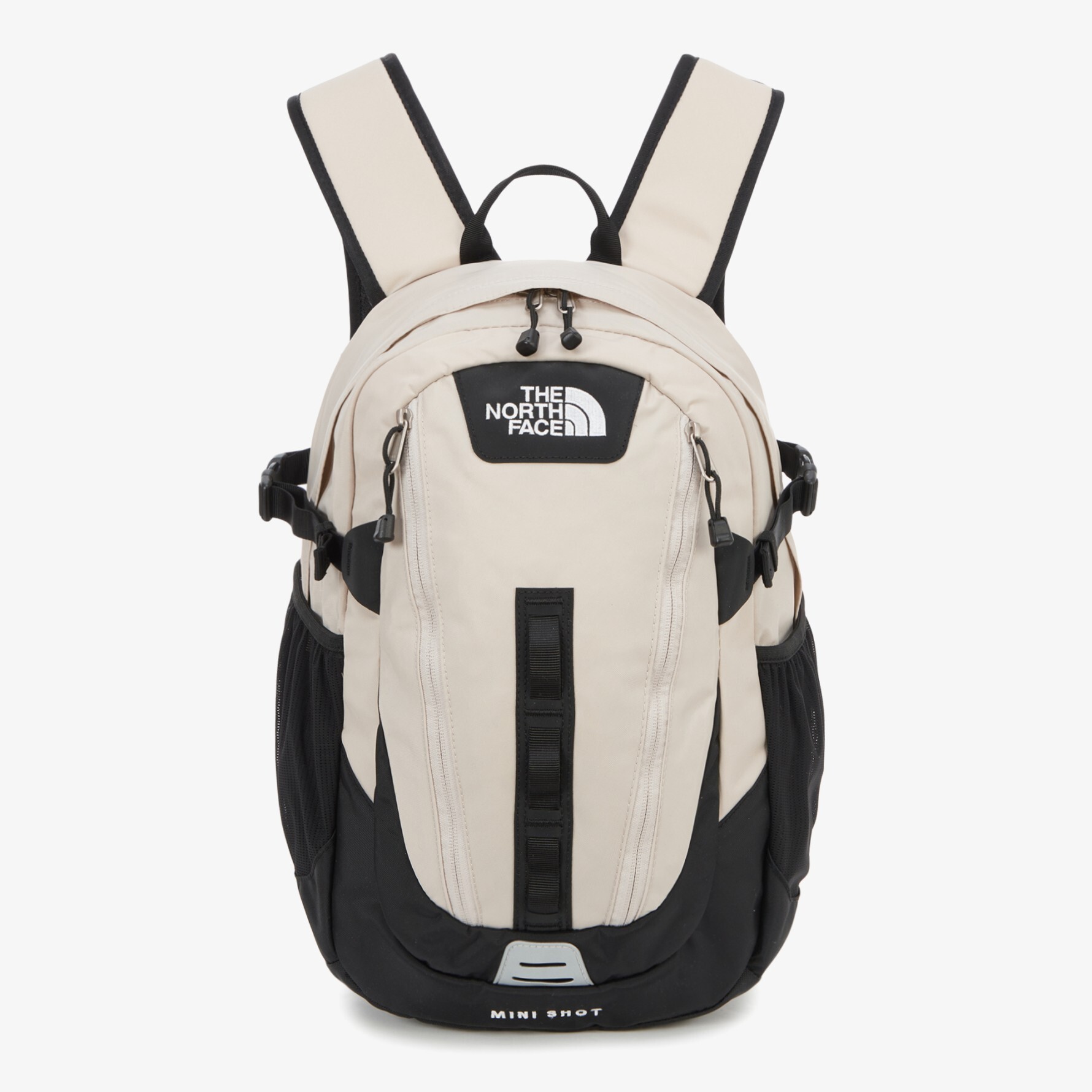 THE NORTH FACE Mini Shot 18L 米白色 多功能輕量休閒後背包 男女同款 登山旅行通勤包 Aug25
