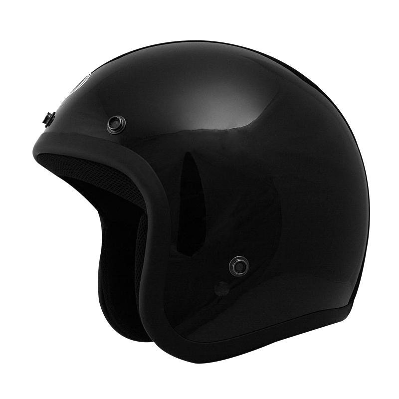 THH FH-356A 素色 黑色 3/4罩式