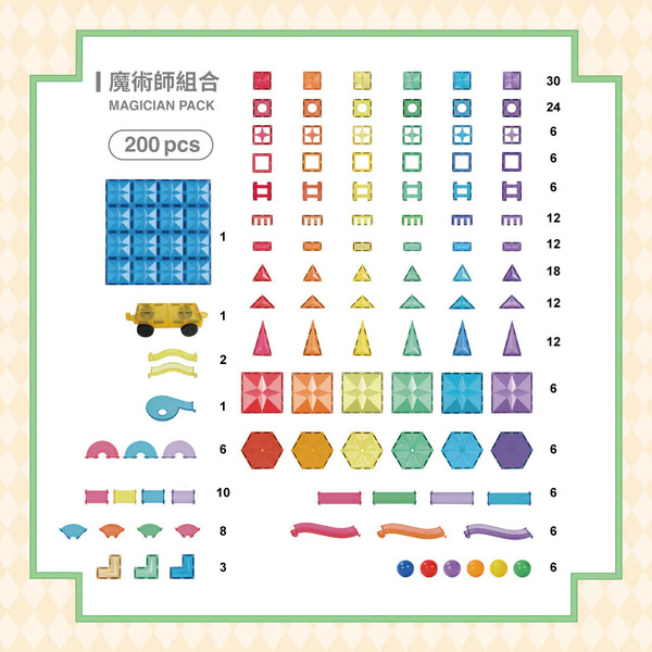 MNTL 魔術師 (200pcs)