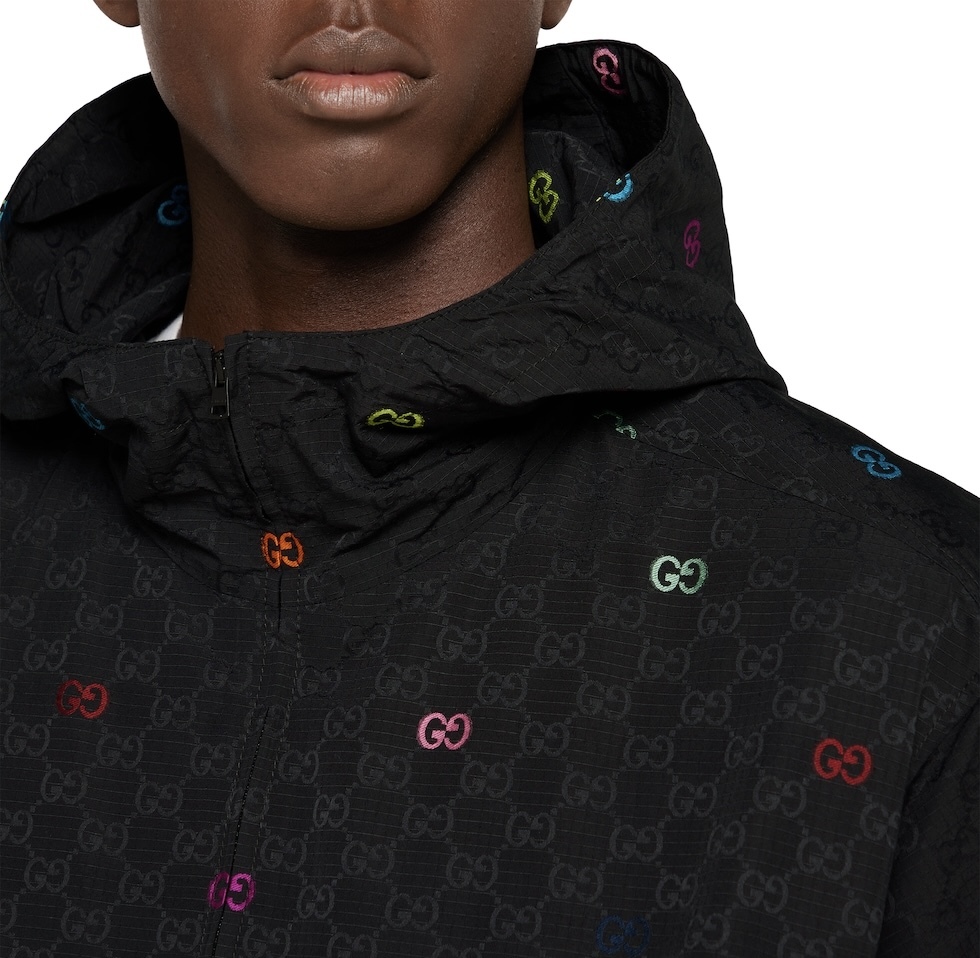 Gucci GG cotton ripstop zip jacket