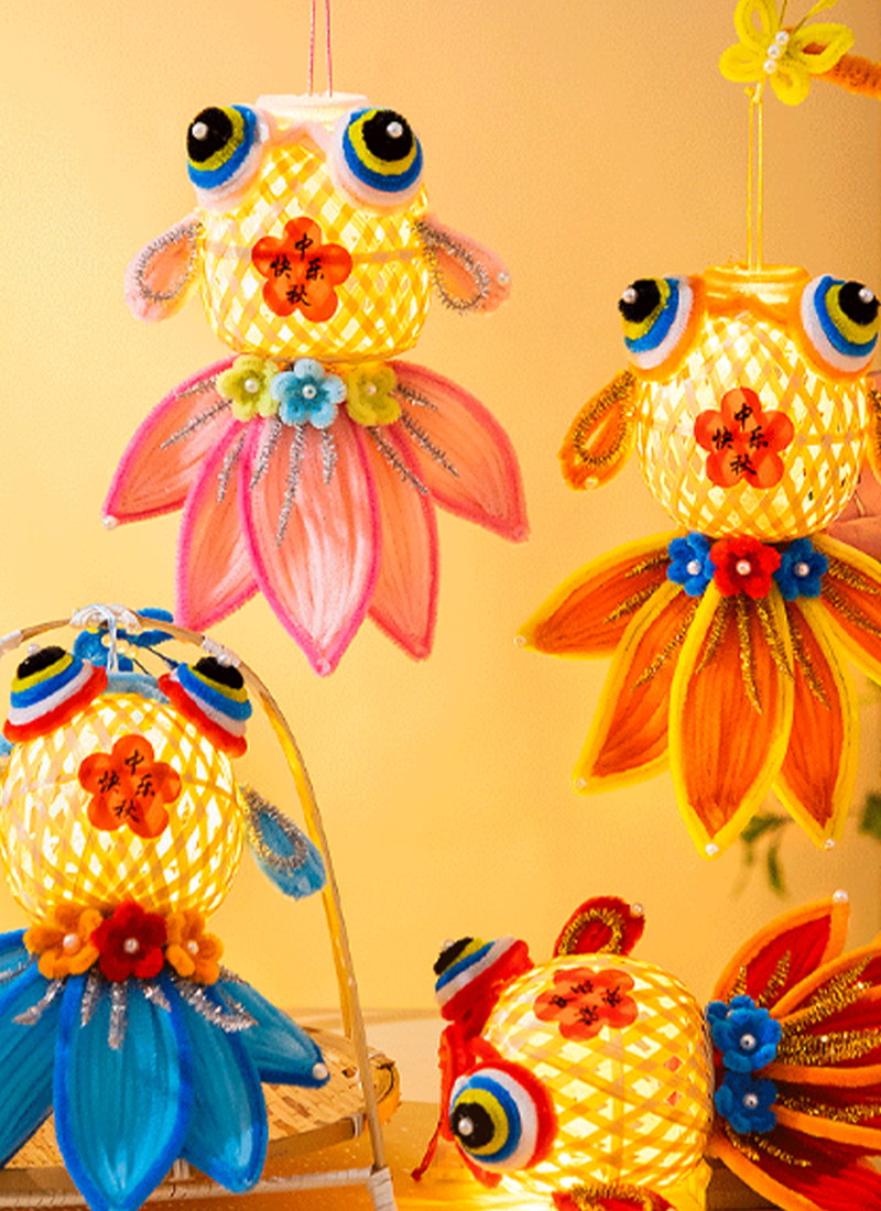 中秋節燈籠扭扭棒燈籠材料包 MD2335